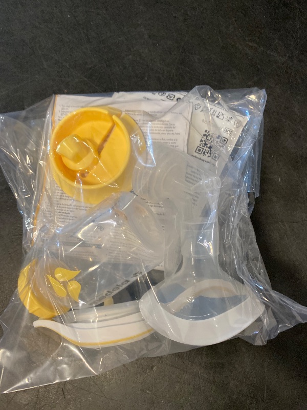 Photo 1 of Medela Harmony Manual Breast Pump, Compact Swiss Design with PersonalFit Flex Shields and Medela's 2-Phase Expression Technology