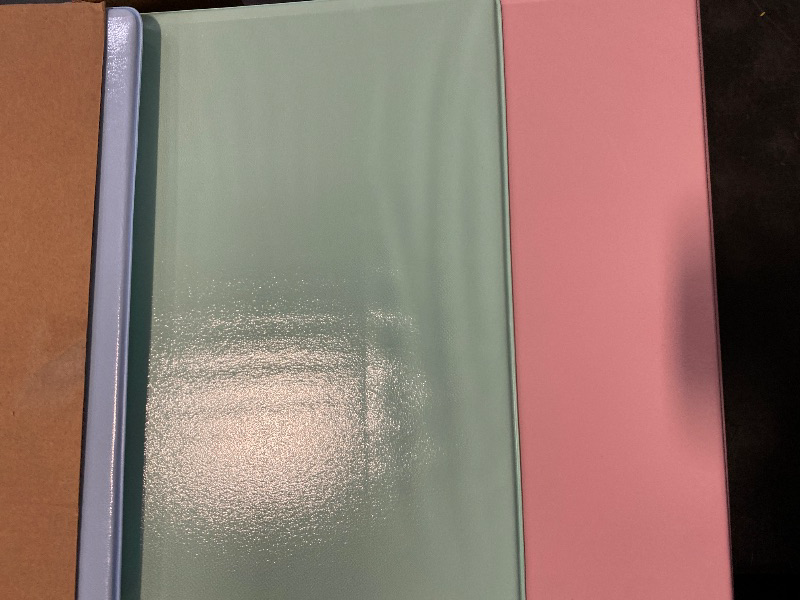 Photo 1 of 4 Pack Extra Durable 3 Ring Binders 2 Inch, Sooez 2” Three Ring Binder, Eco-Friendly & PVC Free, Customizable Clear View Cover for Letter Size 8.5 x 11'' Paper, Pastel School Office Supplies for Girl