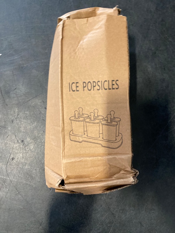 Photo 1 of Popsicle Molds Set 6 Pieces Ice Popsicle Maker-BPA Free,Easy-Release Ice Pop Molds,Homemade Ice Cream Molds (Blue)
