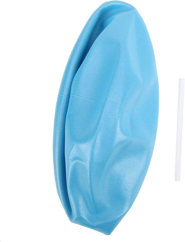 Photo 1 of 25 cm Heavy Duty Yoga Exercise Ball, Brushed Surface, Anti Pressure and Anti Burst, PVC Pilate Maternity Exercise Ball, for Yoga, Barre, Stretching and Core Stability Exercise(Blue)