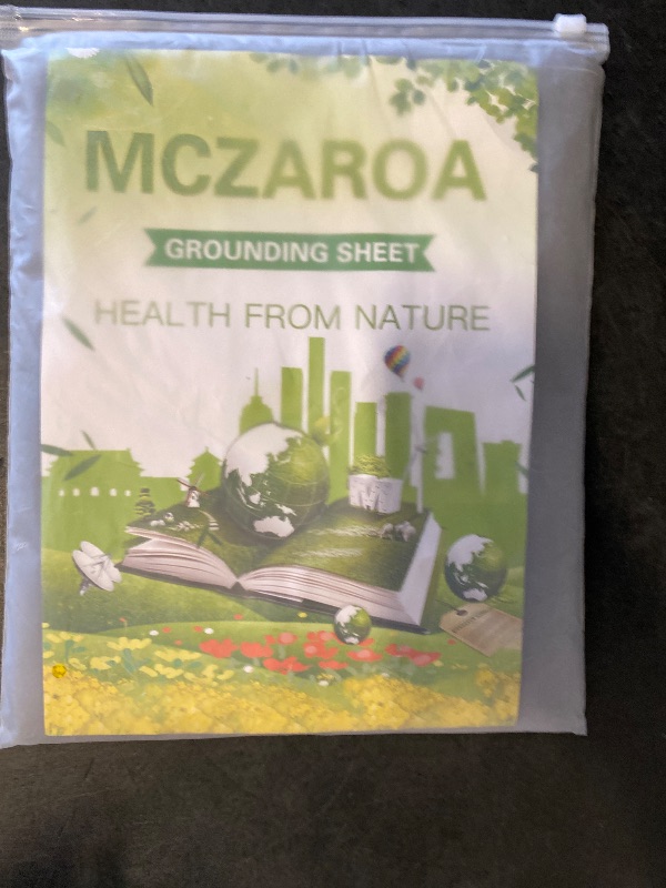 Photo 1 of Grounding Pillowcase Queen,15 Ft Grounding Cord,Pillow Case for Better Sleep,Nature Health, 20x30in (Gray)