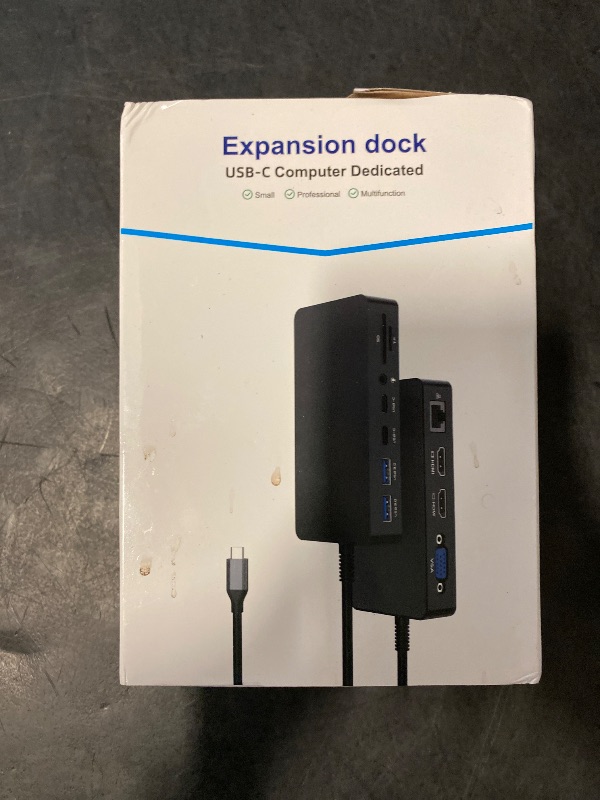 Photo 1 of Microsoft Surface Thunderbolt 4 Dock with 100W Power Supply - 12 in 1 Surface Pro Docking Station with Dual HDMI+VGA for Surface Pro 11/10/9/8/X/7+,Surface Laptop, Surface Go - 2 Year Warranty