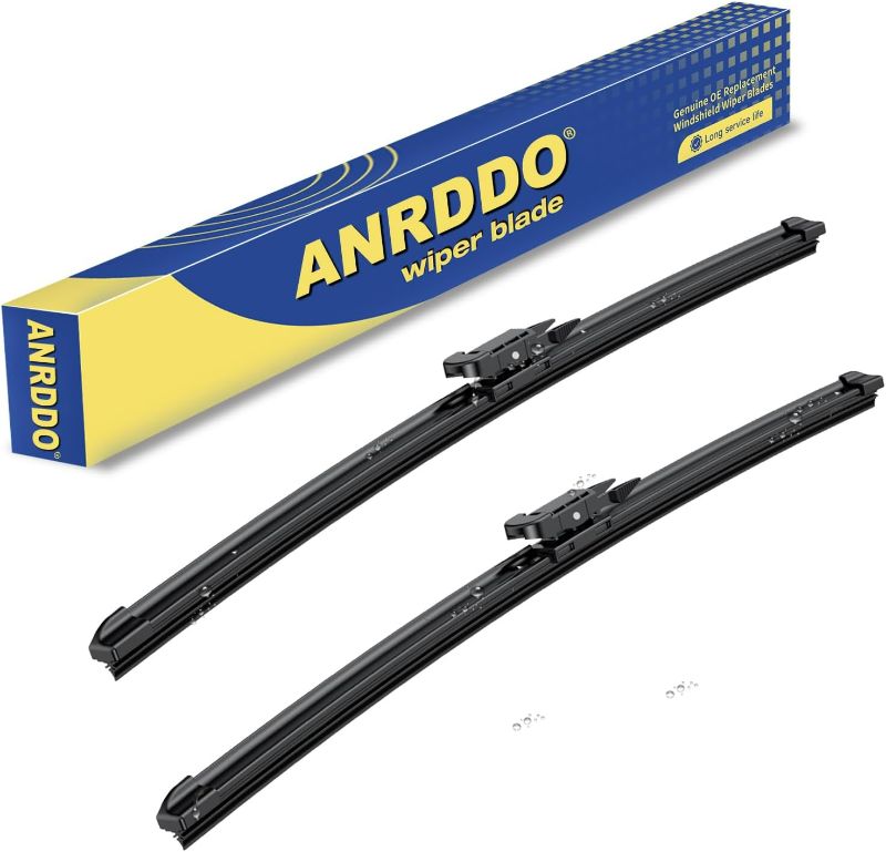 Photo 1 of Wipers Factory Replacement For Audi Q7 2007-08/2015 Original Equipment Windshield Wiper Blade Set 26"+26"?Set of 2) Pinch Tab