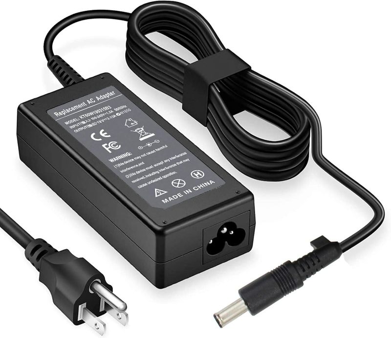 Photo 1 of 60W 19V 3.15A/3.16A Ac Adapter Laptop Charger Comapatible with Samsung Series 2 3 4 5 6 7 AD-4019 AD-6019 RV510 RV515 RV520 RV711 NP-RV511 R580 R480 NP300E4C NP300E5C P350E5C NP530E5M