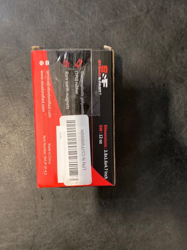 Photo 1 of S&F STEAD & FAST 6" Soft Jaws for Bench Vise, 2-Pair Vise Jaw Pads, Strongly Magnetic Vice Pads for Clamping Woodworking Metal Plastic…