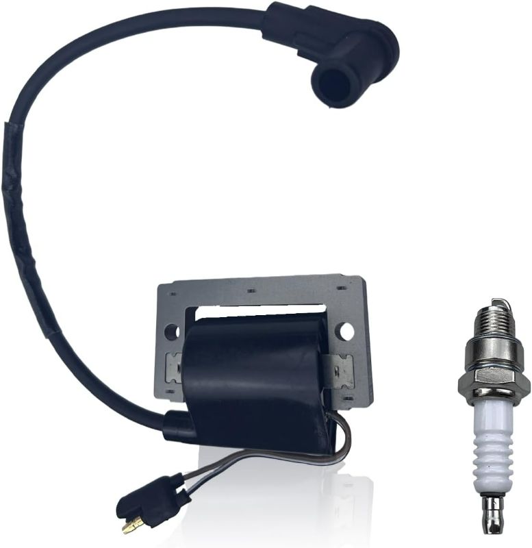 Photo 1 of Ignition Coil Fits For Club Car Gas Golf Carts 1990-1991 Replace Parts No. 1015925 with Spark Plug
