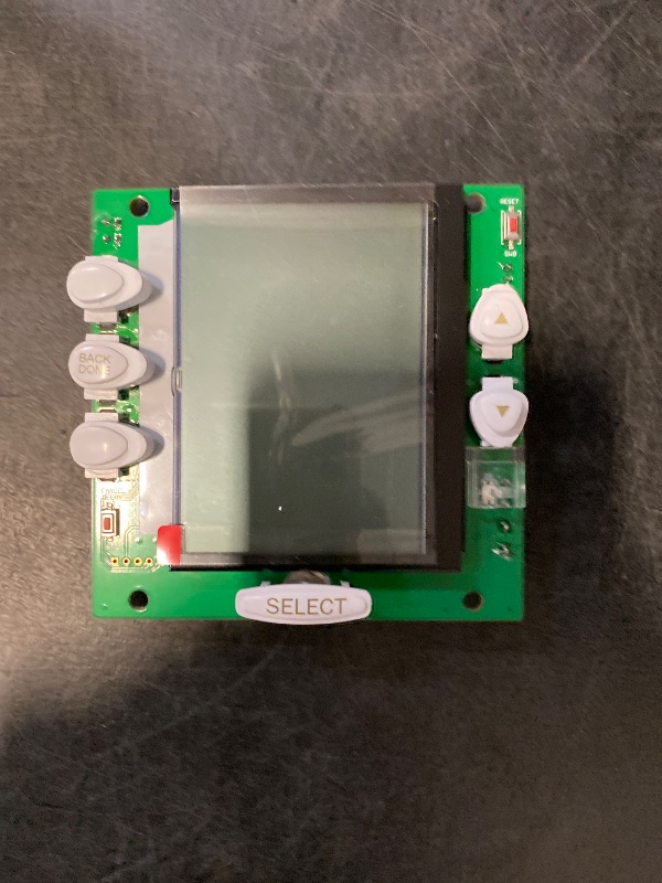 Photo 1 of R0550700 PCB Subassembly Service Control Circuit Board Replacement Parts with White Button and LCD Fit for Zodiac Jandy Aqualink RS One Touch Control System