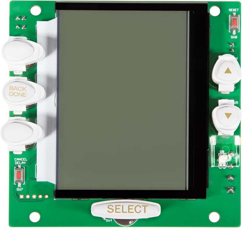 Photo 1 of R0550700 PCB Subassembly Service Control Circuit Board Replacement Parts with White Button and LCD Fit for Zodiac Jandy Aqualink RS One Touch Control System
