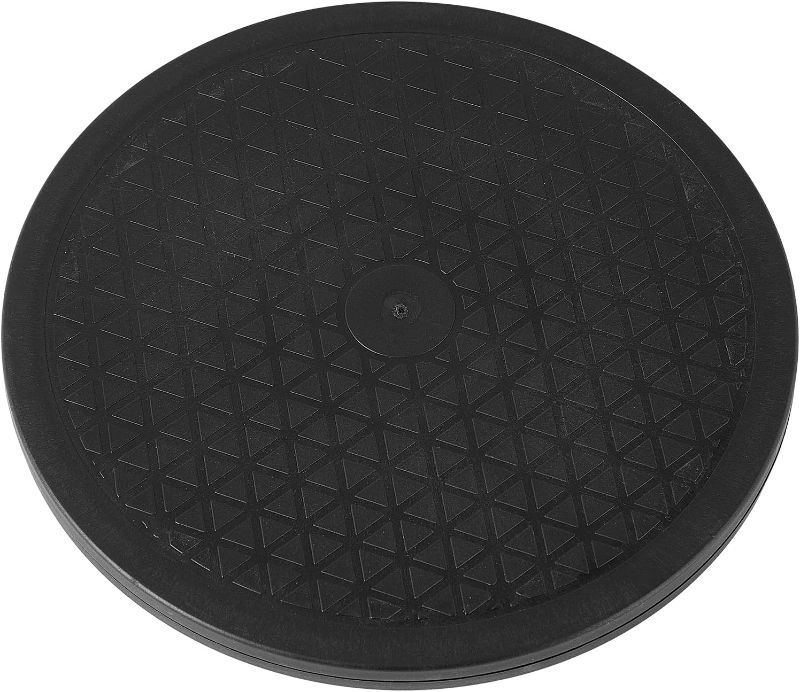 Photo 1 of 10 Inch Heavy Duty Rotating Swivel Stand - Lazy Susan with Steel Ball Bearings for Model Base/Rotating Plants/Crafts Stand Monitor/TV/Monitors/Potted Plants (360 Rotation)