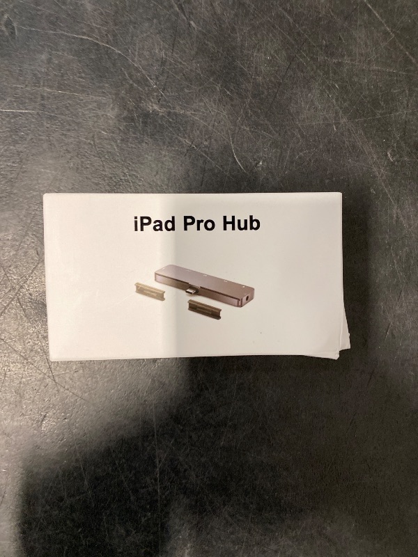 Photo 1 of iPad Pro USB C Hub, 7-in-1 Adapter for iPad Pro M4 M2 M1 13 12.9 11 inch iPad Air 5 4 Docking Station with 4K HDMI, USB-C PD, SD/TF Card Reader, USB 3.0, 3.5mm Headphone Jack, iPad mini 6 Accessories