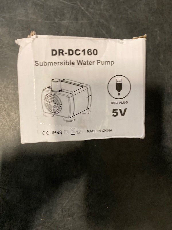 Photo 1 of Wonder Creature Cat Water Fountain Pump, Replacement Pump for Round, Cubic and Crystal Cat Water Fountain, Pet Fountain Pump