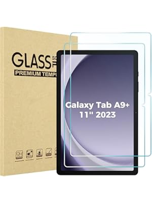 Photo 1 of ProCase 2 Pack Screen Protector for Galaxy Tab A9 Plus 11 Inch 2023 | HD Tempered Glass | 9H Film Guard | for 11" Tab A9+ 5G Tablet | (SM-X210/X216/X218)