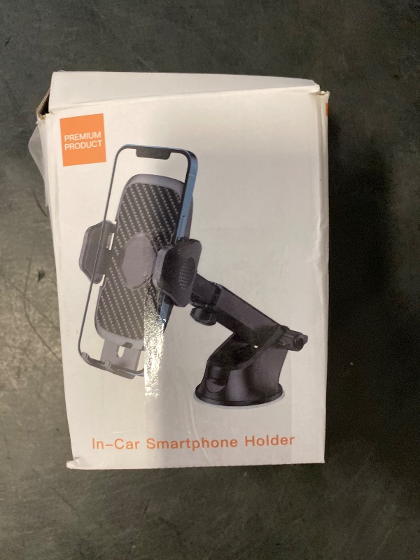 Photo 1 of Qifutan Dash Mounted Holders Phone Holders for Your Car Phone Mount for Car Windshield Dashboard Air Vent Universal Hands Free Automobile Cell Phone Holder Fit for iPhone Smartphone