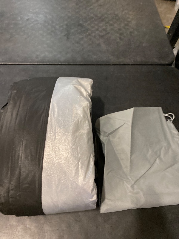Photo 1 of 10 Layers Truck Cover Waterproof All Weather. Pickup Truck Cover Rain Snow UV Dust Protection. Length: 210-230 inches, Universal Fit for Ford F150 Chevy Silverado Dodge Ram 1500.