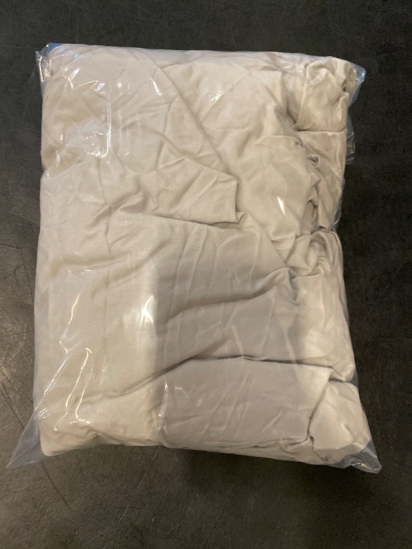 Photo 1 of Lucky Brand Serene Slumber Full Size 4-Piece Sateen Sheet Set - Beige 100% Cotton Luxury Bedding Set