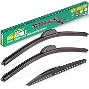 Photo 1 of 24" 19"  Windshield Wiper Blades Replacement for 2014-2024 Infiniti QX80 / 2011-2013 Infiniti QX56 Premium All Weather Front Rear Wipers Set - OEM Quality (Pack of 3)