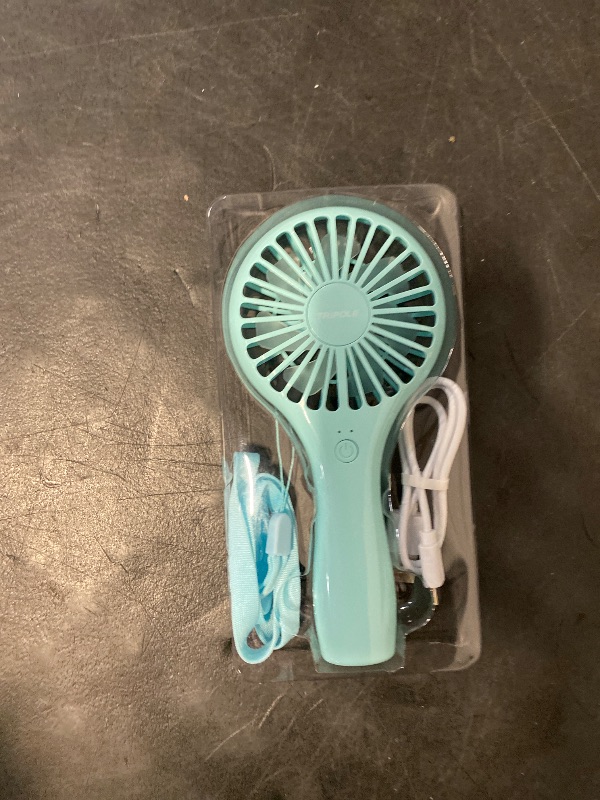 Photo 1 of TriPole Mini Handheld Fan Battery Operated Small Personal Portable Fans Speed Adjustable USB Rechargeable Fans Cute Design Powerful Eyelash Fan for Stylish Kids Girls Women Men Indoor Outdoor Travel