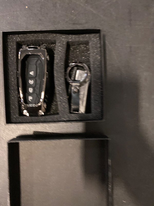 Photo 1 of Key Fob Cover Metal Key Shells Protective Case Compatible with 2021-2024 Ford Bronco Off Road(Not Fit Bronco Sport )