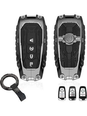 Photo 1 of Key Fob Cover Metal Key Shells Protective Case Compatible with 2021-2024 Ford Bronco Off Road(Not Fit Bronco Sport )