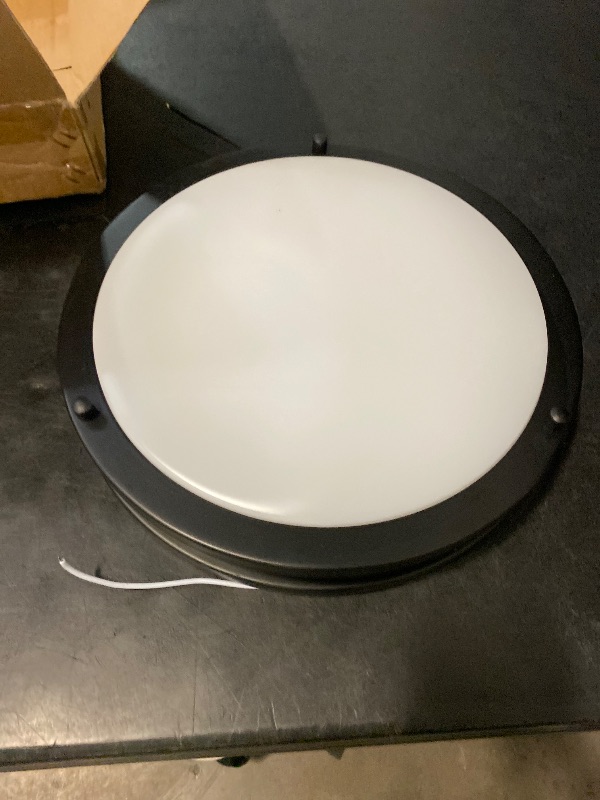 Photo 1 of 13 inch Flush Mount LED Ceiling Light Fixture, 2700K/3000K/3500K/4000K/5000K Adjustable Ceiling Lights, Oil Rubbed Bronze Saturn Dimmable Lighting for Hallway Bathroom Kitchen or Stairwell, ETL Listed