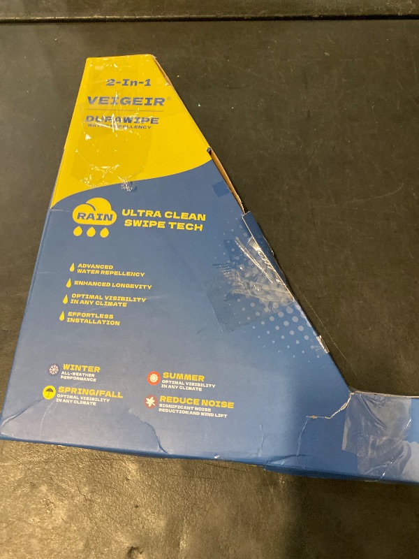 Photo 1 of 22inch +18" - 2 Pack Windshield Wiper Blades for My Car Universal J/U Hook Front OEM Quality Automotive Replacement Blades 22inch - 2 Pack