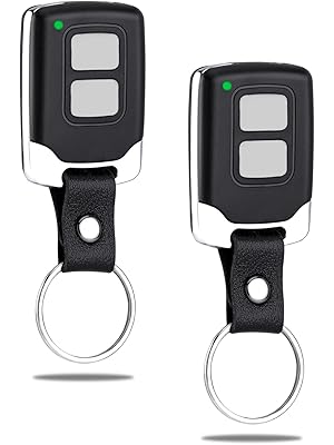 Photo 1 of 2 Garage Door Opener Remote, for Lift Master Chamberlain Craftsman Garage Door Opener Remote 893LM 893Max 891LM 971LM 973LM 371LM 373LM, Red Orange Green Yellow Purple Learn Button Garage Door Remote