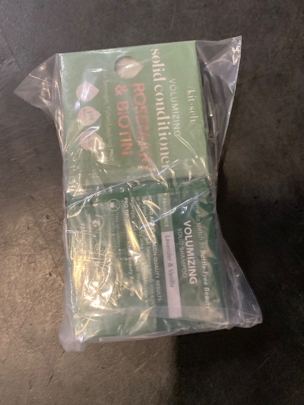 Photo 1 of Kitsch Rosemary & Biotin Shampoo and Conditioner Set for Hair Growth - Strengthening, Thickening & Volumizing Shampoo and Conditioner Bar - Paraben, Sulfate & Silicone Free - Made in USA - 2 pack