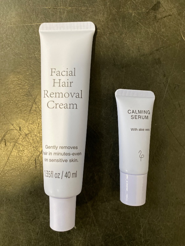 Photo 1 of Luuma Facial Hair Removal Cream, Hydrateology Facial Hair Removal, Gentle Hairs Removers for Women, Long-Lasting Depilatory Cream for All Skin Types