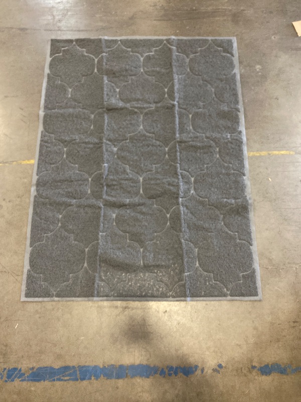 Photo 1 of Cosyearn Door Mat, Front Door Mat, 46x35, Welcome Mats for Entryway,Garage,High Traffic Areas, Jumbo Size, Doormat Entrance, Waterproof Mat, Easy Clean, Outdoor Indoor Floor Mat,Non Slip (Grey)