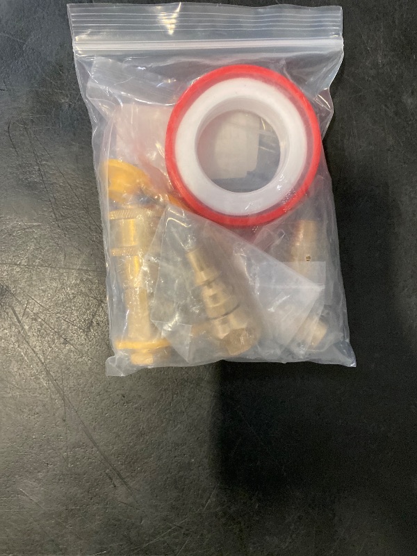 Photo 1 of 7pcs Propane Quick Connect Fittings Adapter for Propane Hose Propane Quick Connect for RV to Grill or Cooking RV Propane Quick Connect Fittings with 3/8" Flare x 1/4" NPT Male Pipe