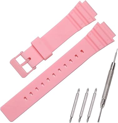 Photo 1 of RCNZWQB Resin strap Compatible with Casio G-shock MRW-200H Men's Women's Waterproof Rubber Replacement Watch Band