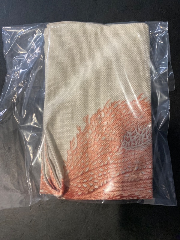 Photo 1 of IBILIU Cute Coral Cushion Cover 12" x 20" 