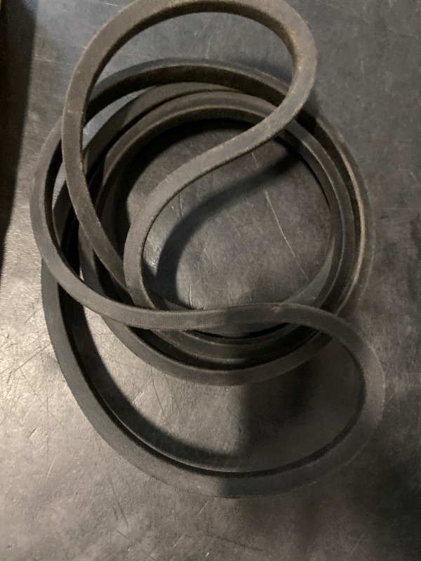 Photo 1 of 5/8" x 136" Lawn Mower Deck Belt Fits for MTD 754-04083 954-04083 AYP 539109243 Scag 483243, Fits for Cub Cadet GT1054 GTX1054 with 54" Deck