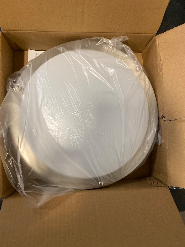 Photo 1 of 36W Dimmable LED Ceiling Light Fixture, 12 inch Flush Mount Light Fixture, Ceiling Lights for Bedroom, Kitchen, Bathroom, Super Bright 4000 Lumens, 400W Equivalent, 5000K Daylight White