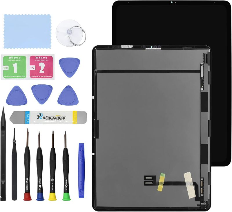 Photo 1 of New Screen Replacement for iPad Pro 12.9 3rd Gen (A1876 A2014 A1983 A1895) and 4th Gen (A2069 A2232 A2233 A2229) LCD Display Glass Touch Digitizer Premium Kit with Tools