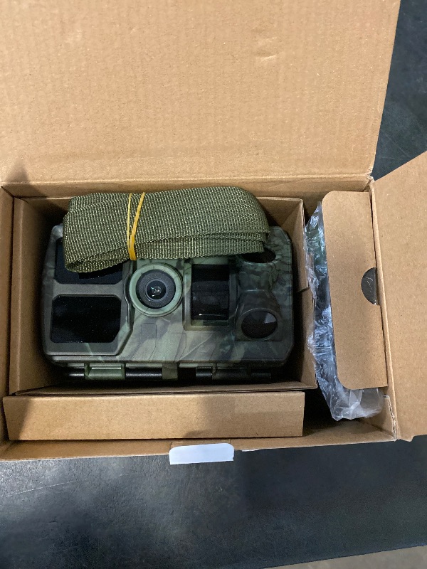 Photo 1 of BoxLegend Trail Camera WiFi 4K 48MP with 64GB Memory Card Game Cameras with Night Vision Motion Activated Waterproof Trigger Speed Wide Angle for Outdoor and Backyard