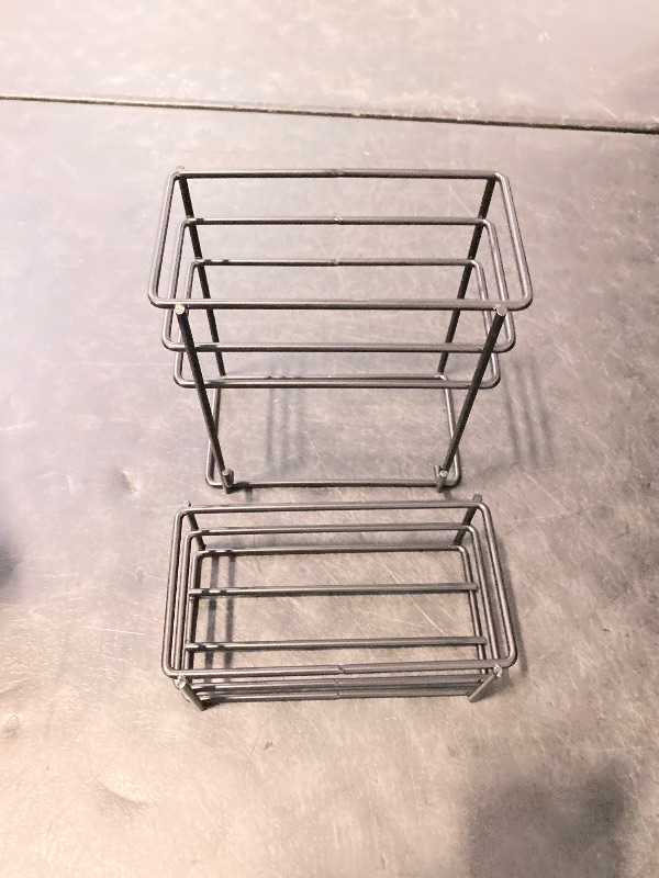 Photo 1 of TOYANDONA Iron Art Dew Rack Coffee Bar Syrup Rack Organizer Multi-layer Wire Stand Easy to Clean Organize