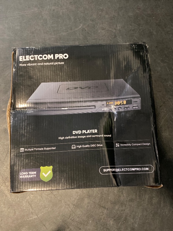 Photo 1 of DVD Players for TV with HDMI, DVD Players That Play All Regions, Simple DVD Player for Elderly, CD Player for Home Stereo System, Included HDMI and RCA Cable