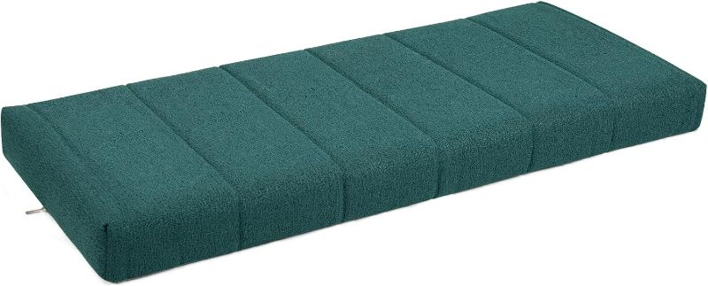 Photo 1 of mudilun Bench Cushions for Indoor Furniture Non Slip Window Seat Cushions Indoor 70D High Resilience Sponge Bay Window Cushion Anti-cat Scratch Bench Pads