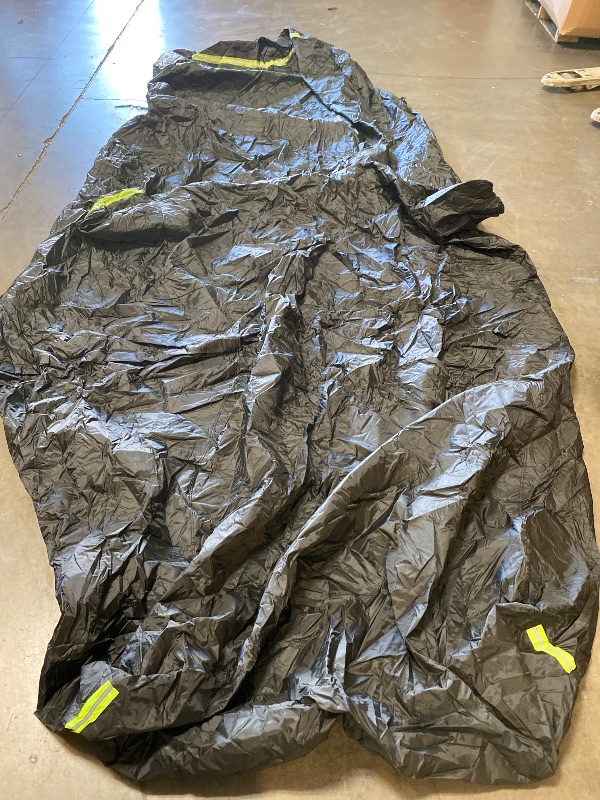 Photo 1 of Pickup Truck Cover Waterproof All Weather, Outdoor Indoor Truck Protection Cover for Ford f150 / Chevy Silverado/Dodge Ram 1500, Truck Tarp Cover Black(Length 230 to 242 inch)
