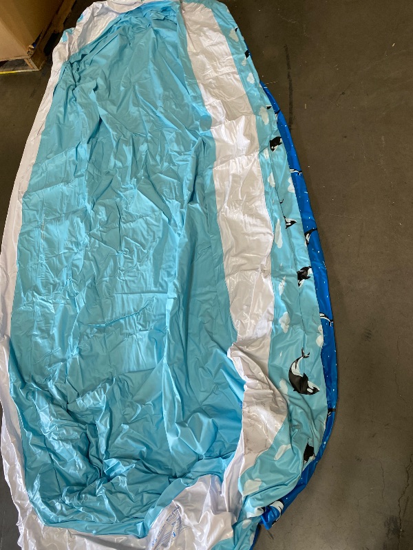 Photo 1 of Inflatable Pool for Kids and Adults, 145" X 74" X 22" Large Inflatable Swimming Pool for Kids,Adult, Blow up Pools?Durable Thickened Inflatable Family Pools for for Kid, Outdoor, Garden, Backyard