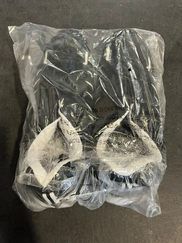 Photo 1 of Size 11 Men's Lace Up Sneakers, Black and White