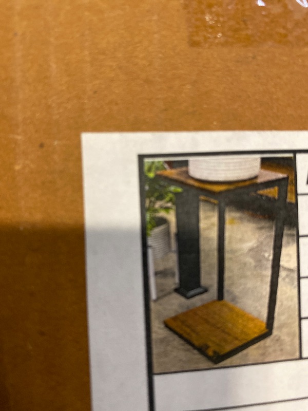 Photo 1 of Plant Stand With Custom Design 12"x12"x36"