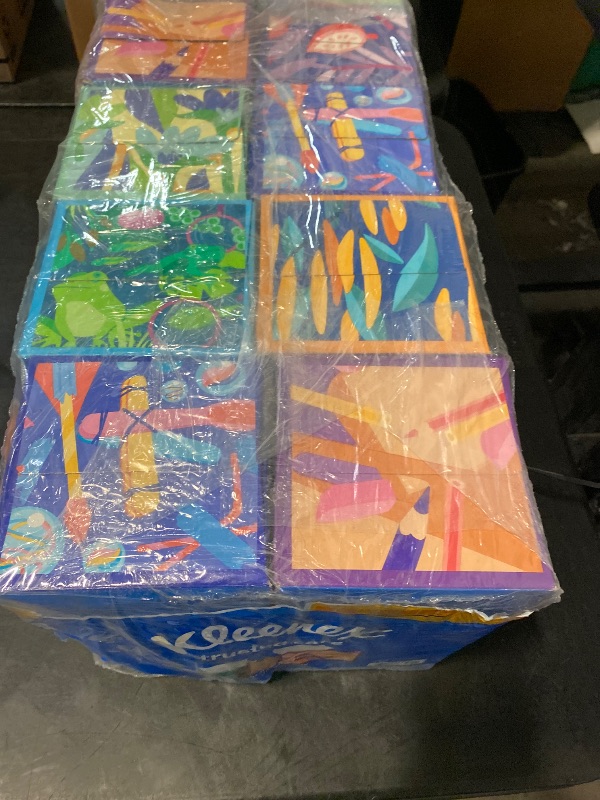 Photo 1 of Kleenex 2-Ply White Facial Tissue,230 Count (Pack of 10)