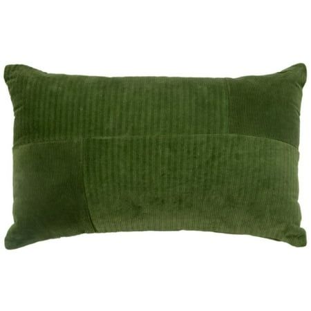 Photo 1 of Rizzy Home Bev Throw Pillow Cover, Green
