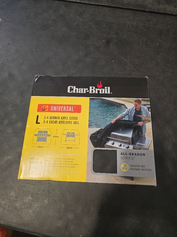 Photo 1 of Char Broil All-Season Grill Cover, 3-4 Burner: Large