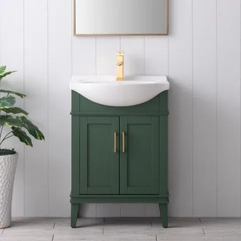 Photo 1 of Ivy 24" Single Bathroom Vanity Set - Vogue Green
