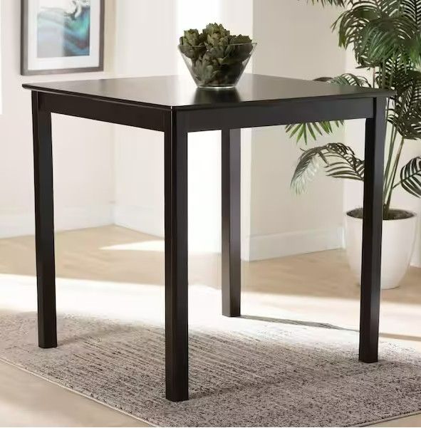 Photo 1 of Lenoir Espresso Brown Pub Table