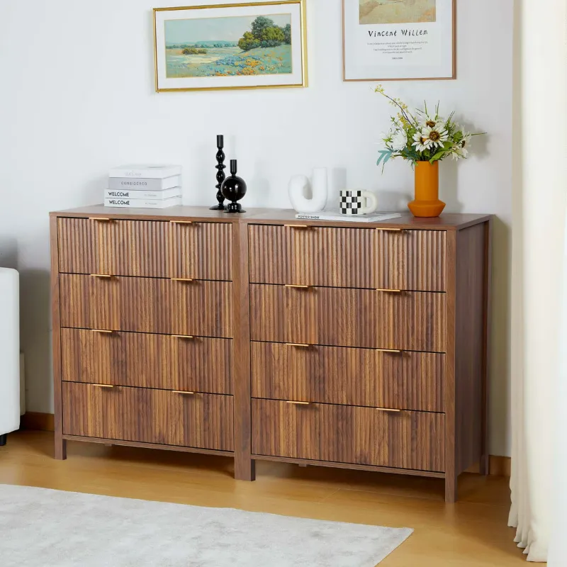 Photo 1 of Broderic 4 - Drawer Dresser (Set of 2)