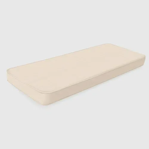 Photo 1 of Light Beige Premium 74" x 16" x 4" Bench Seat Cushion Bay Window Cushion Customizable for Indoor/Outdoor Use